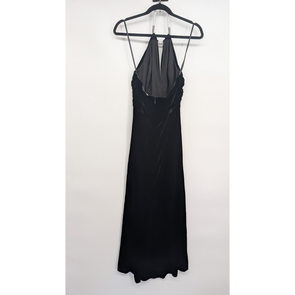 NWT Veronica Beard Josette Embellished Velvet Midi Dress Size 6 Black #2K454 - Picture 8 of 14